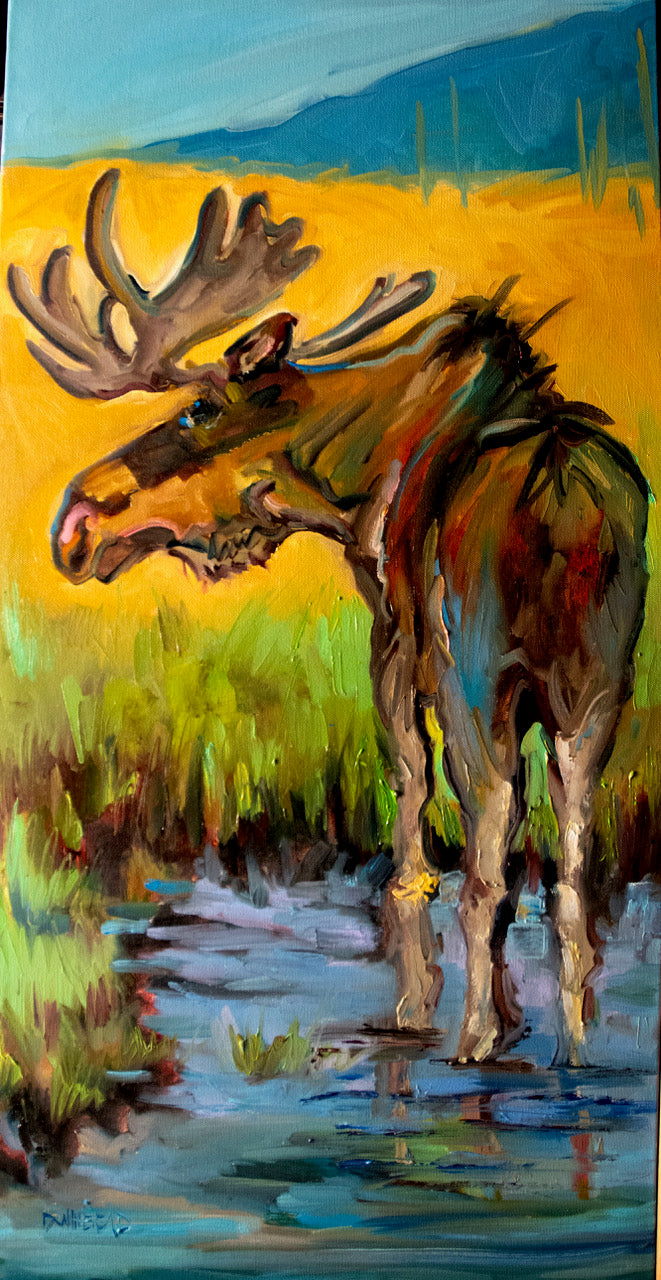 "Moose Pond" By Diane Whitehead