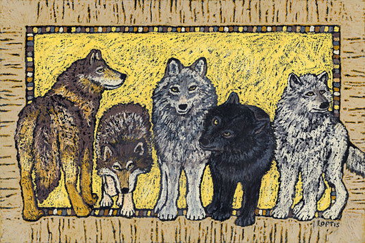 "Pack of Five" By Elizabeth Geers Loftis
