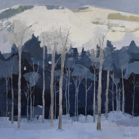 "Snowy Hill" By Anne Becker