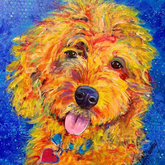 Pet Portrait 24x24