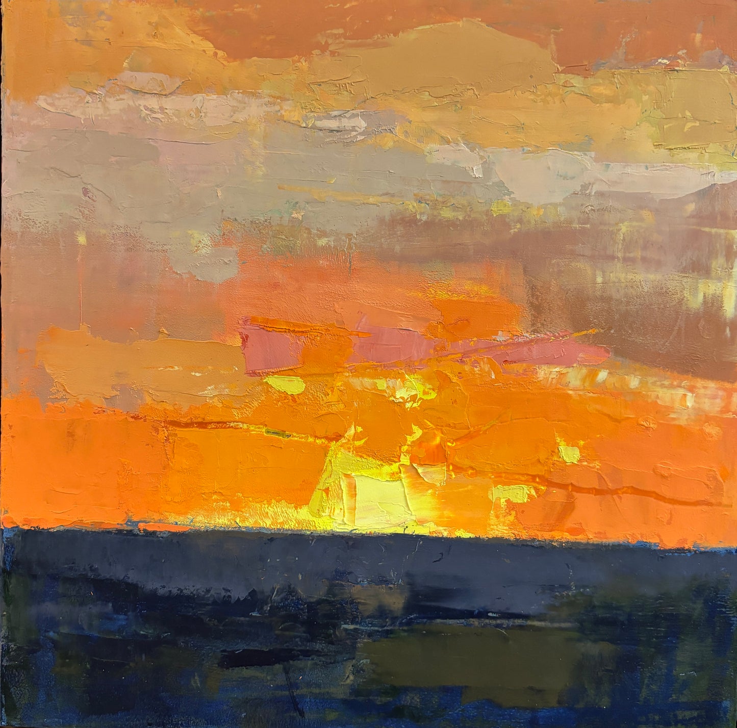 "Western Sunset" By Anne Becker