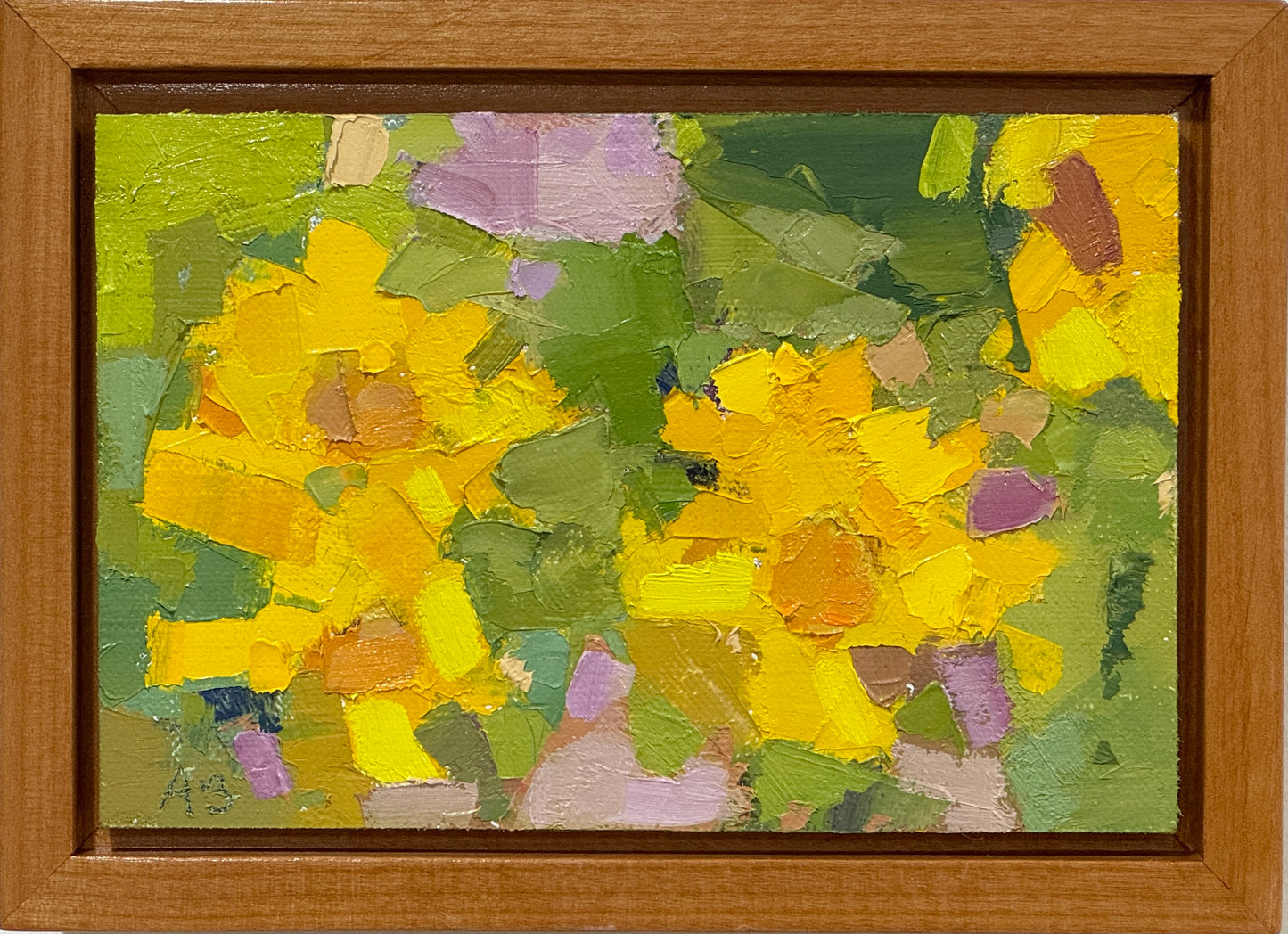 "Yellow Wildflowers" By Anne Becker