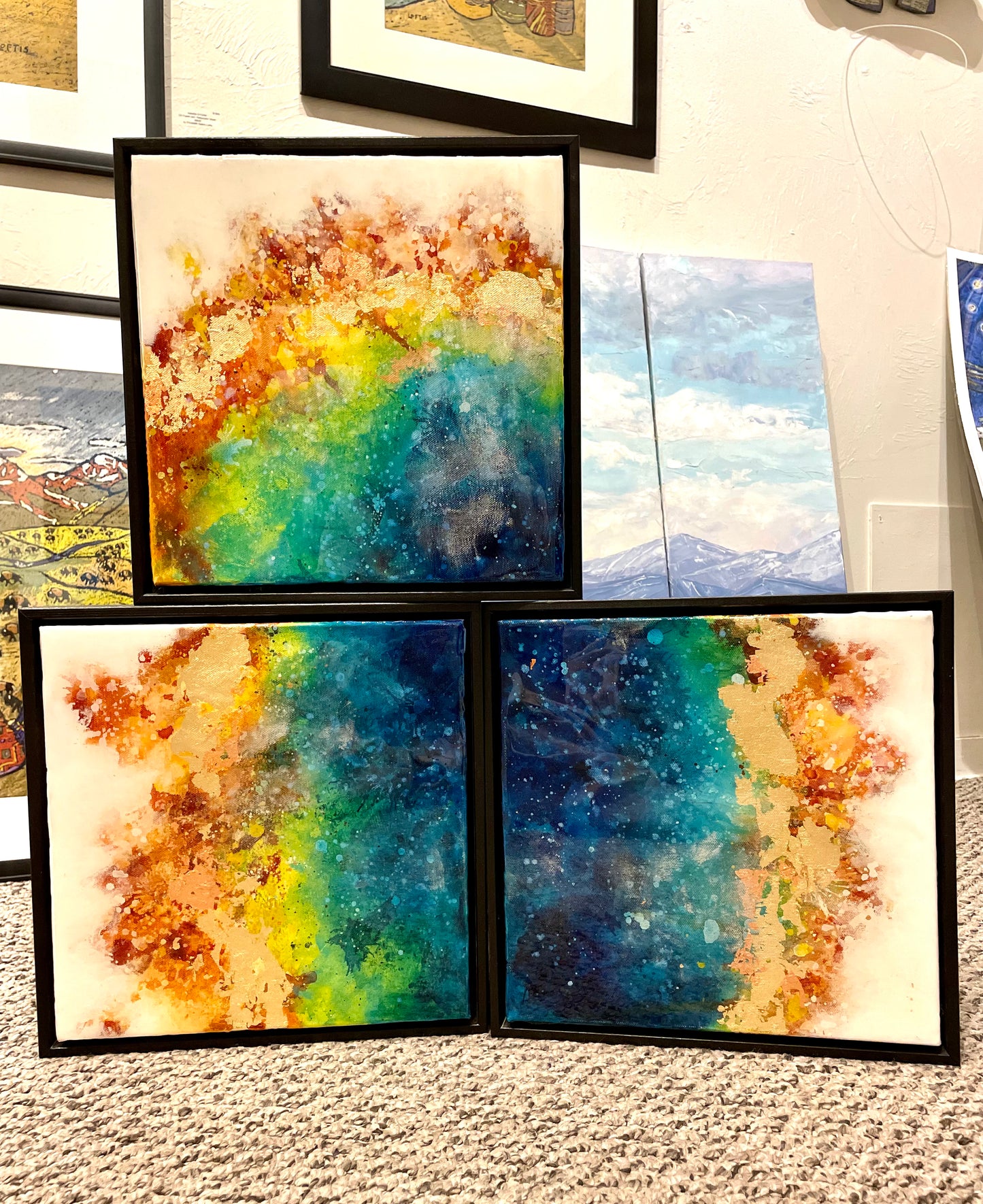 Grand Prismatic Abstracts #1