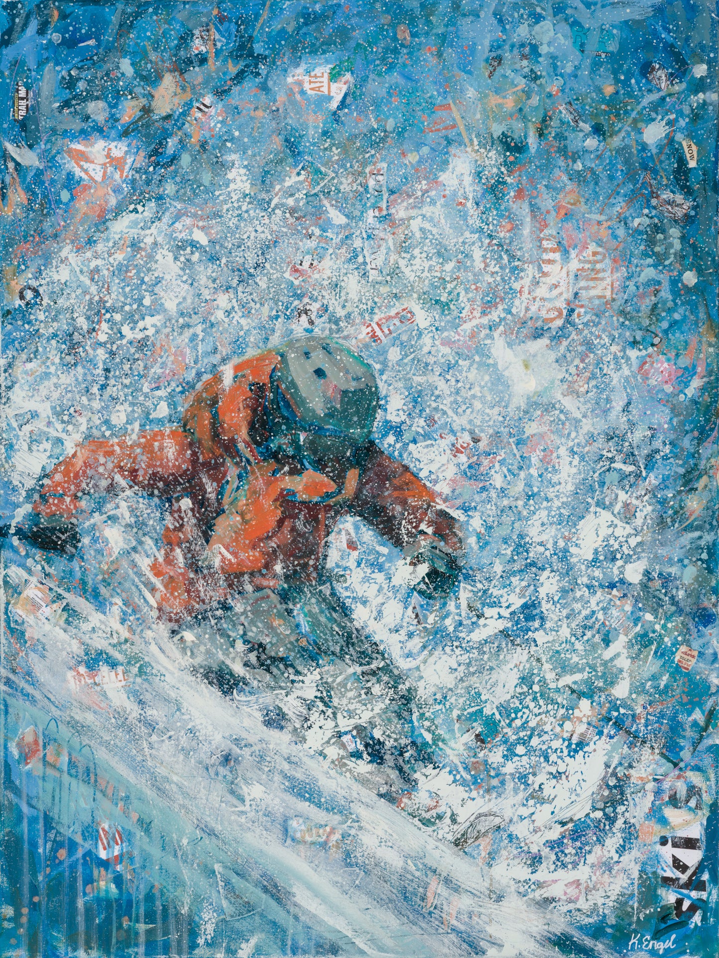 "Powder Day" By Kristen Engel