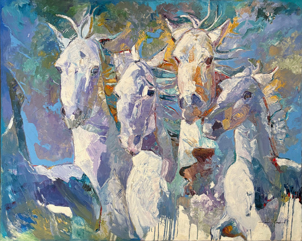 "Majestic Mustangs" By George Jones