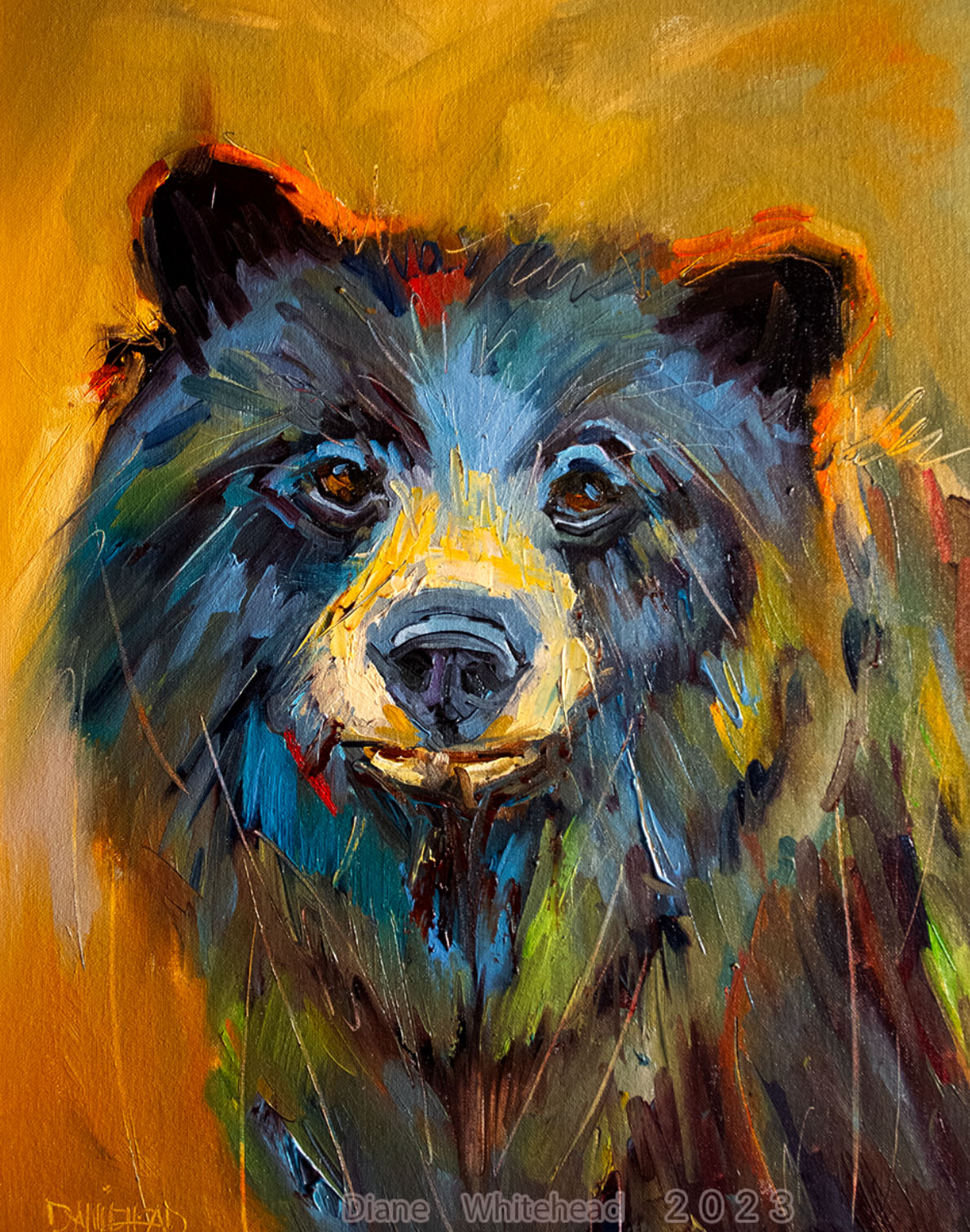 "Peace Bear" By Diane Whitehead (Copy)
