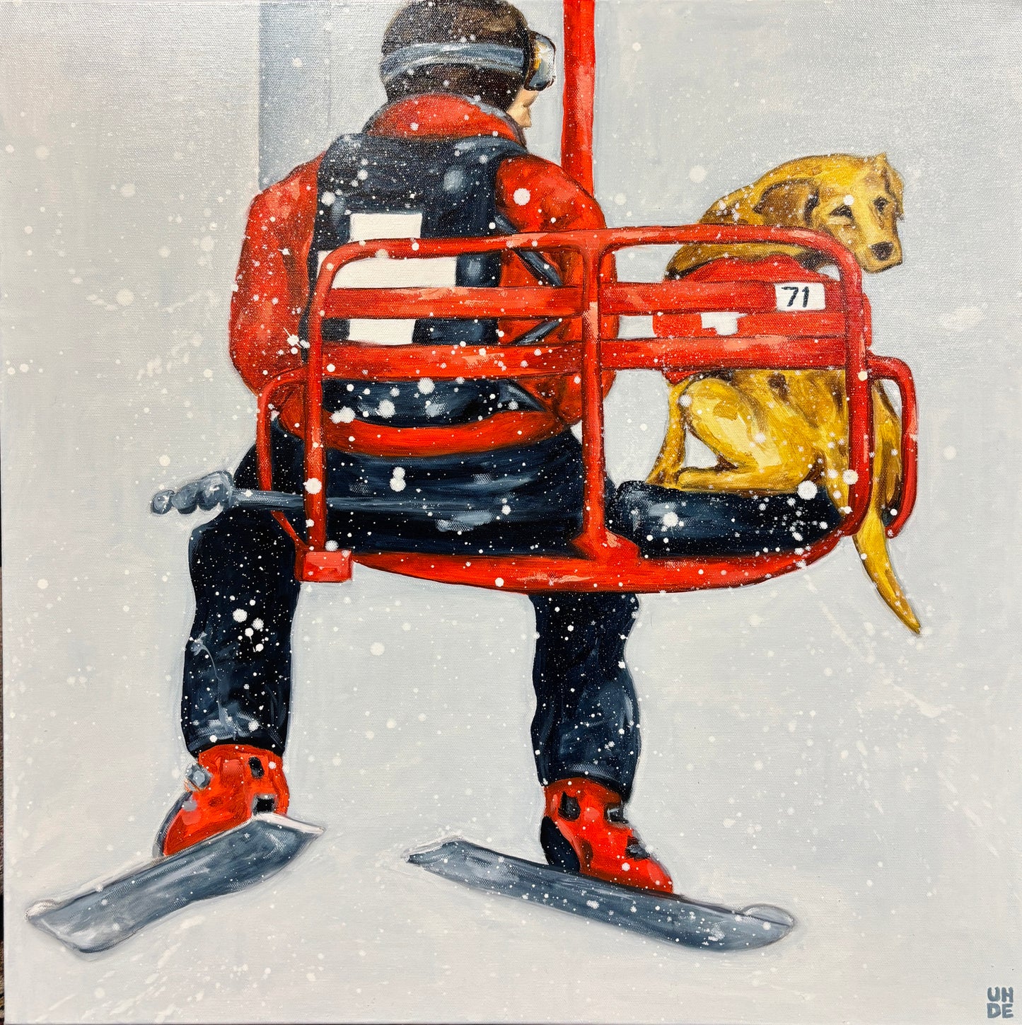 "Ski Patrol" By Hannah Uhde