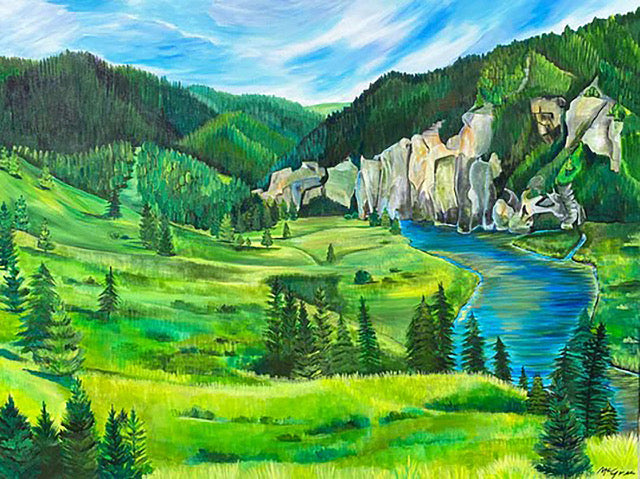 "Smith River " By Allison McGree