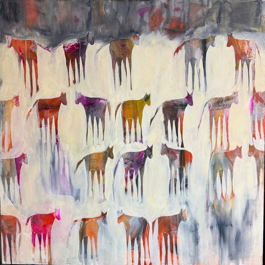 Andrea Morgan Workshop: Mixed Media and Negative Shape Painting