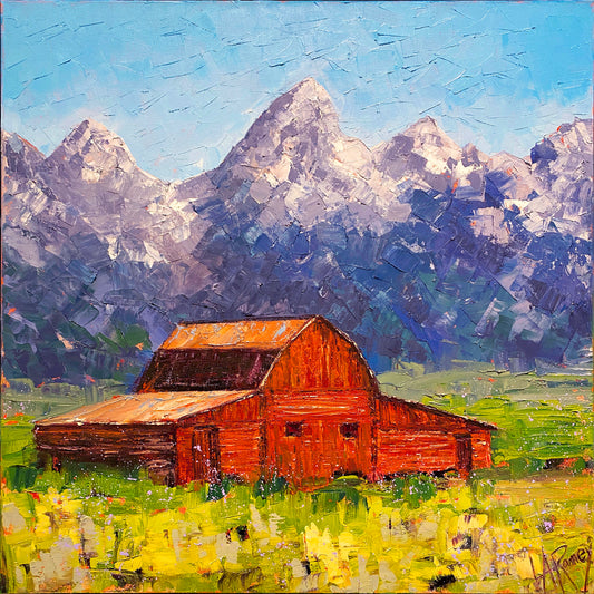 Moulton Barn - Mormon Row, Grand Teton National Park