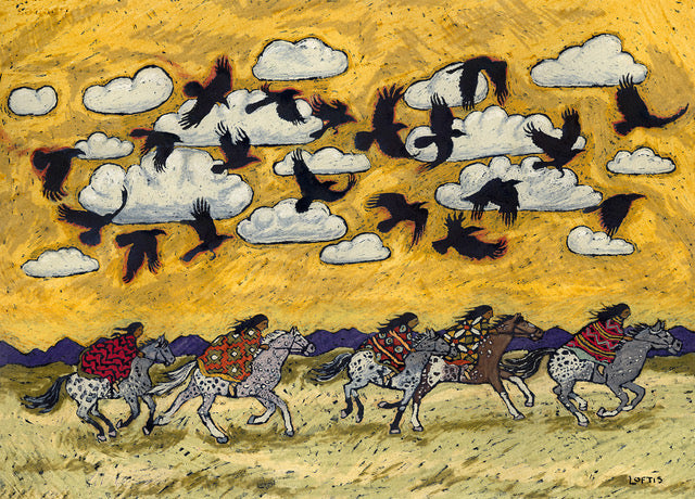 "Ravens And Appaloosas Fly" By Elizabeth Geers Loftis