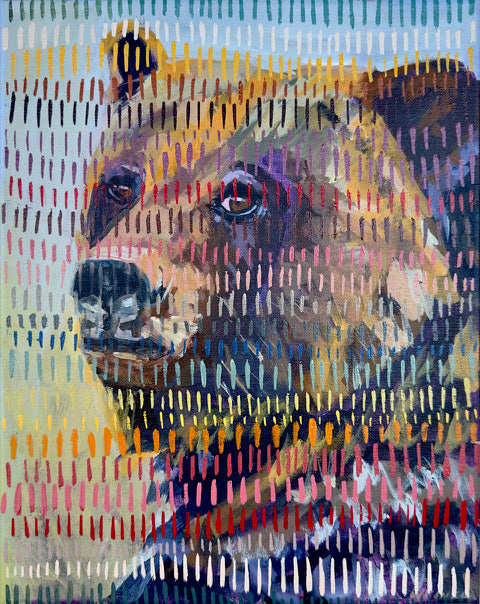 "Bear Portrait" by Amanda Wilner
