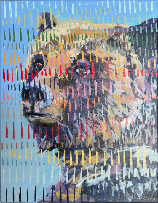 "Bear Portrait III" by Amanda Wilner