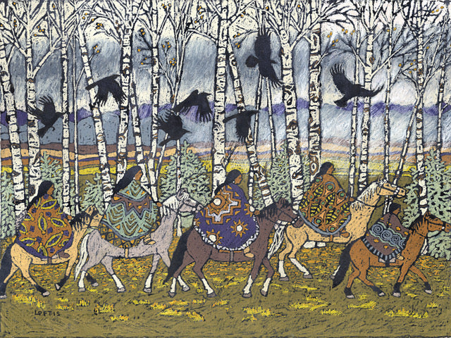 "Ride Before The First Snow" By Elizabeth Geers Loftis