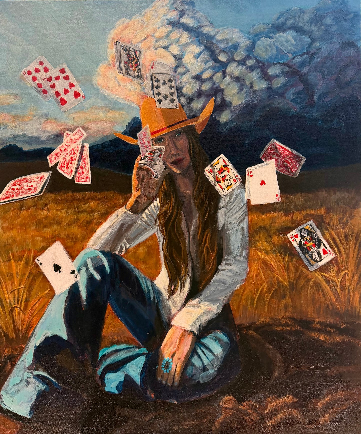 "52 Card Pick-Up" by Hannah Heltzel