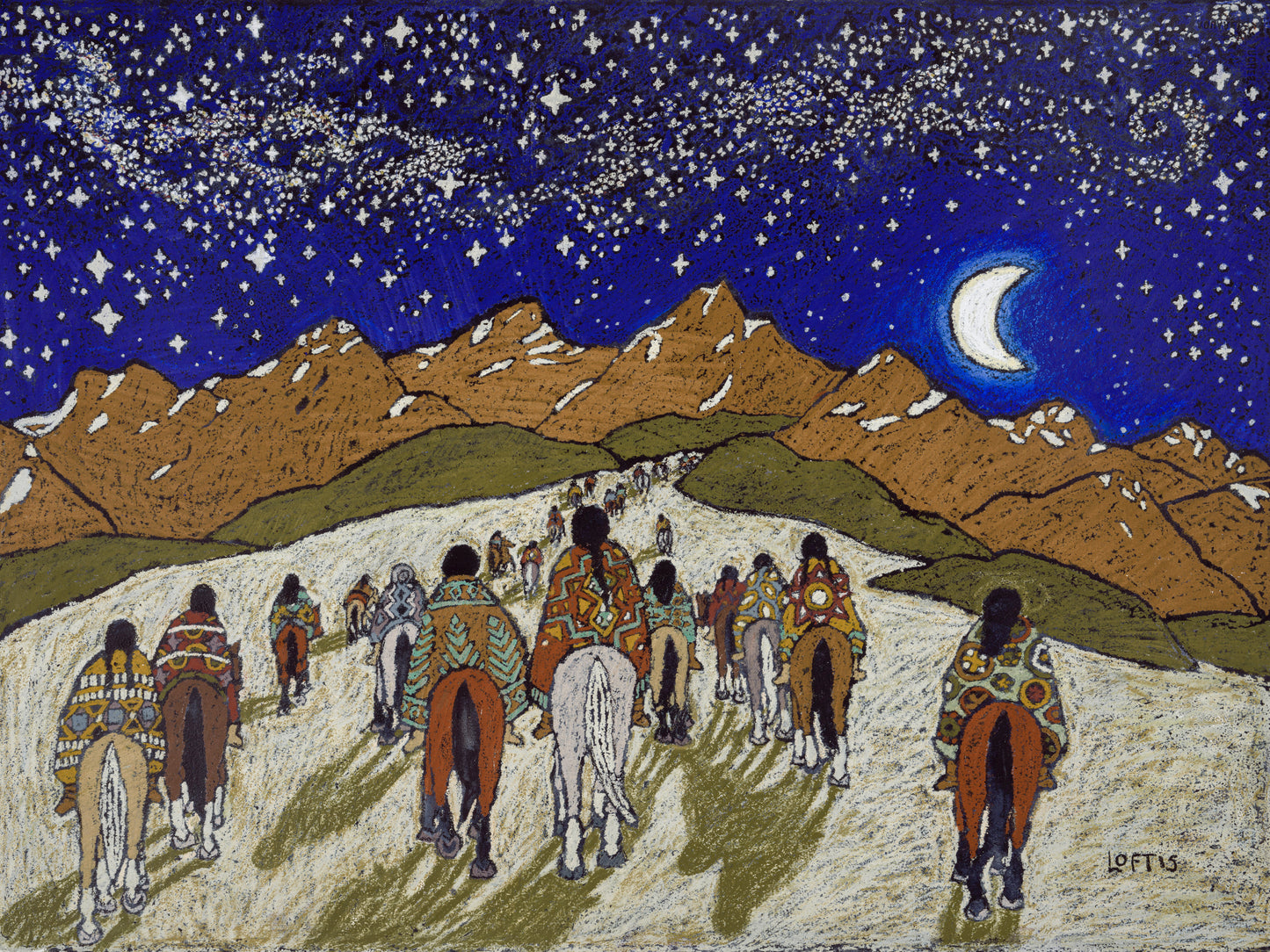 "Celestial Tapestry" By Elizabeth Geers Loftis