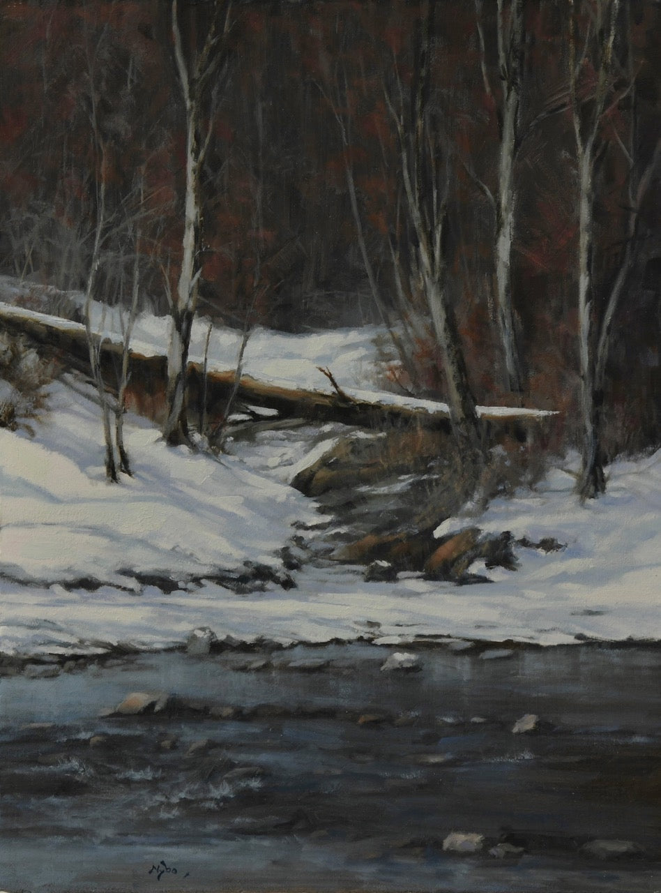 "Along Snowy Creek" by Terry Nybo