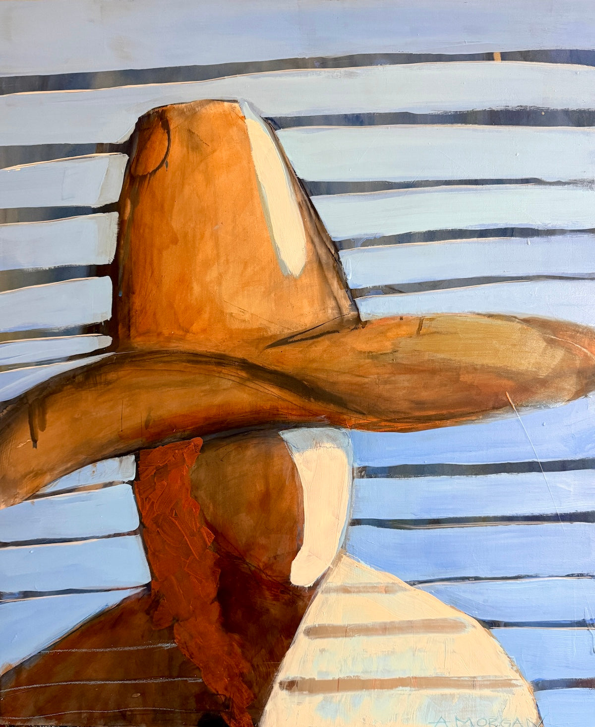 "RancHER In Stripes" By Andrea Morgan