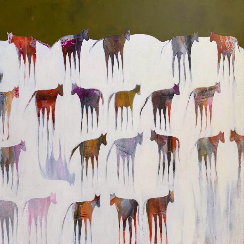 Andrea Morgan Workshop: Mixed Media and Negative Shape Painting