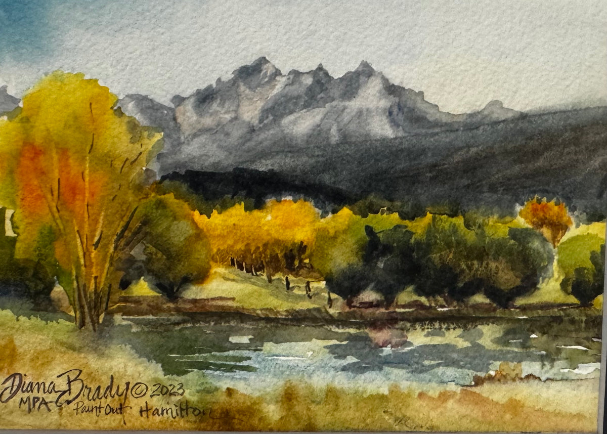 "Bitterroot Valley, Hamilton, MT" by Diana Brady