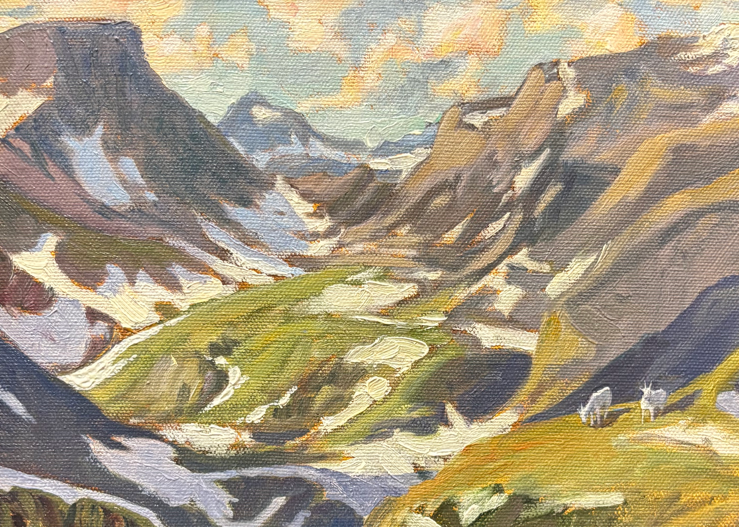 "Goats on High" By David Swanson