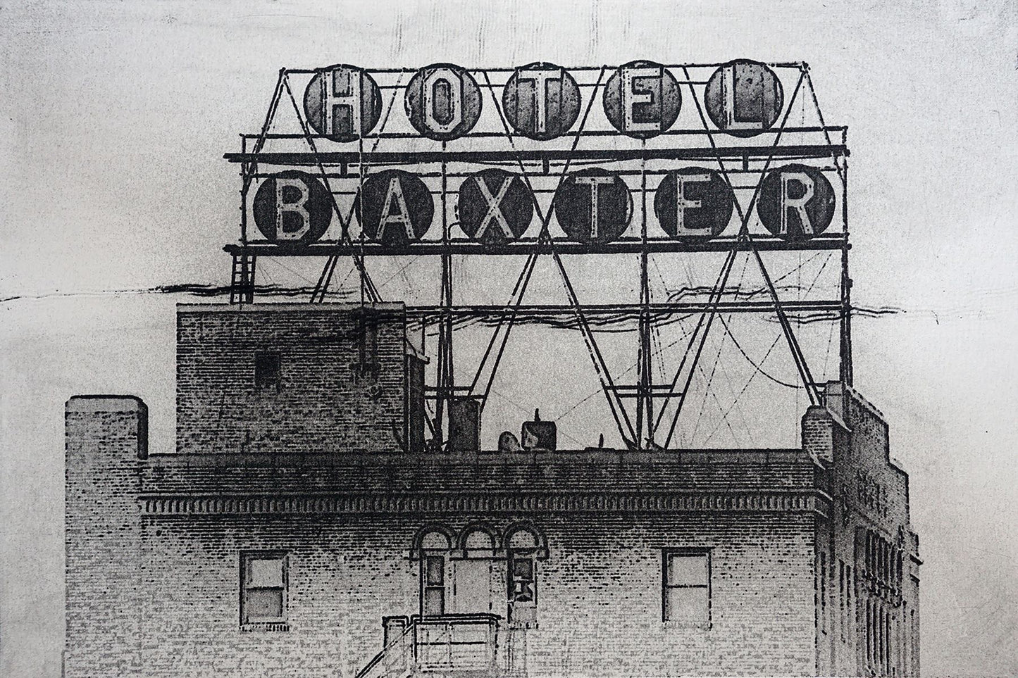 "Downtown Icon" by Larry Poole