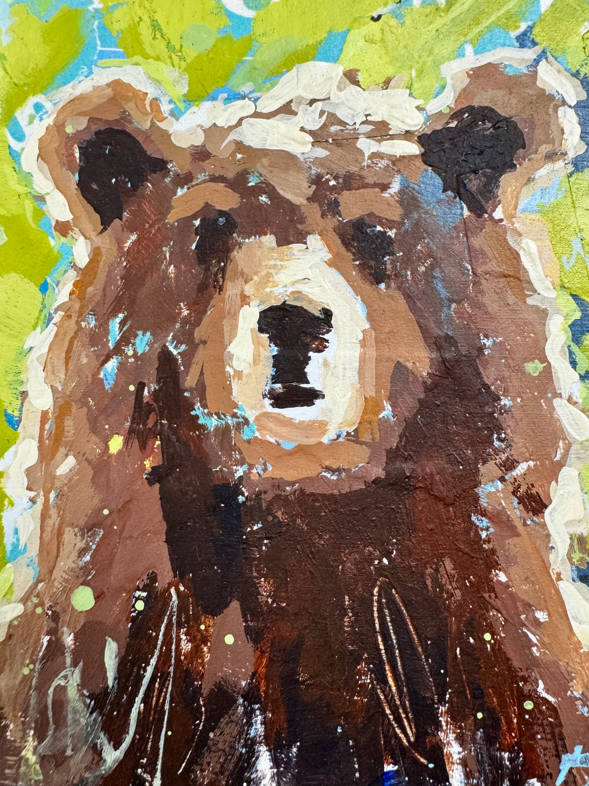 "Curious Bear II" By Kristen Engel