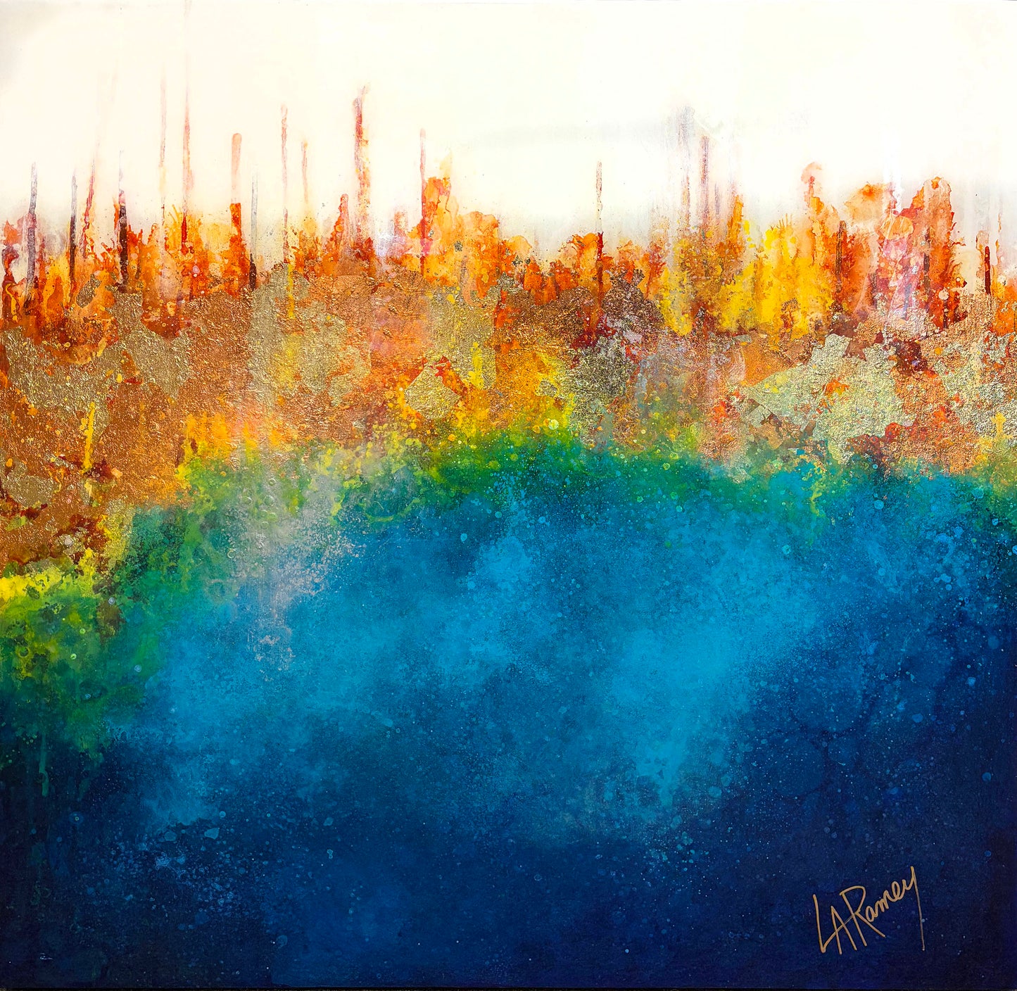 Grand Prismatic Abstract