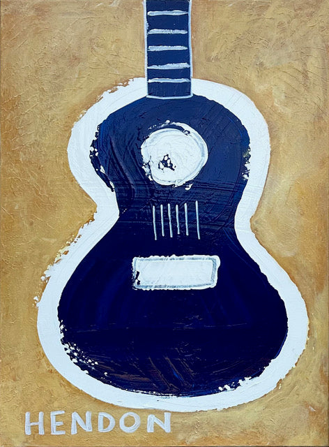 "Blue Hendon Guitar" By Rob Hendon