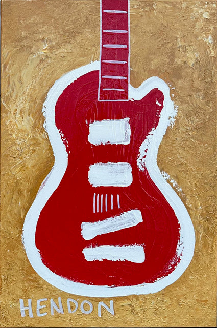 "Red Hendon Guitar" By Rob Hendon