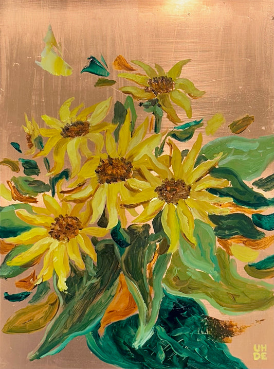 "Balsamroot" By Hannah Uhde