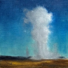 "Geyser At Twilight" By Susan Stevens