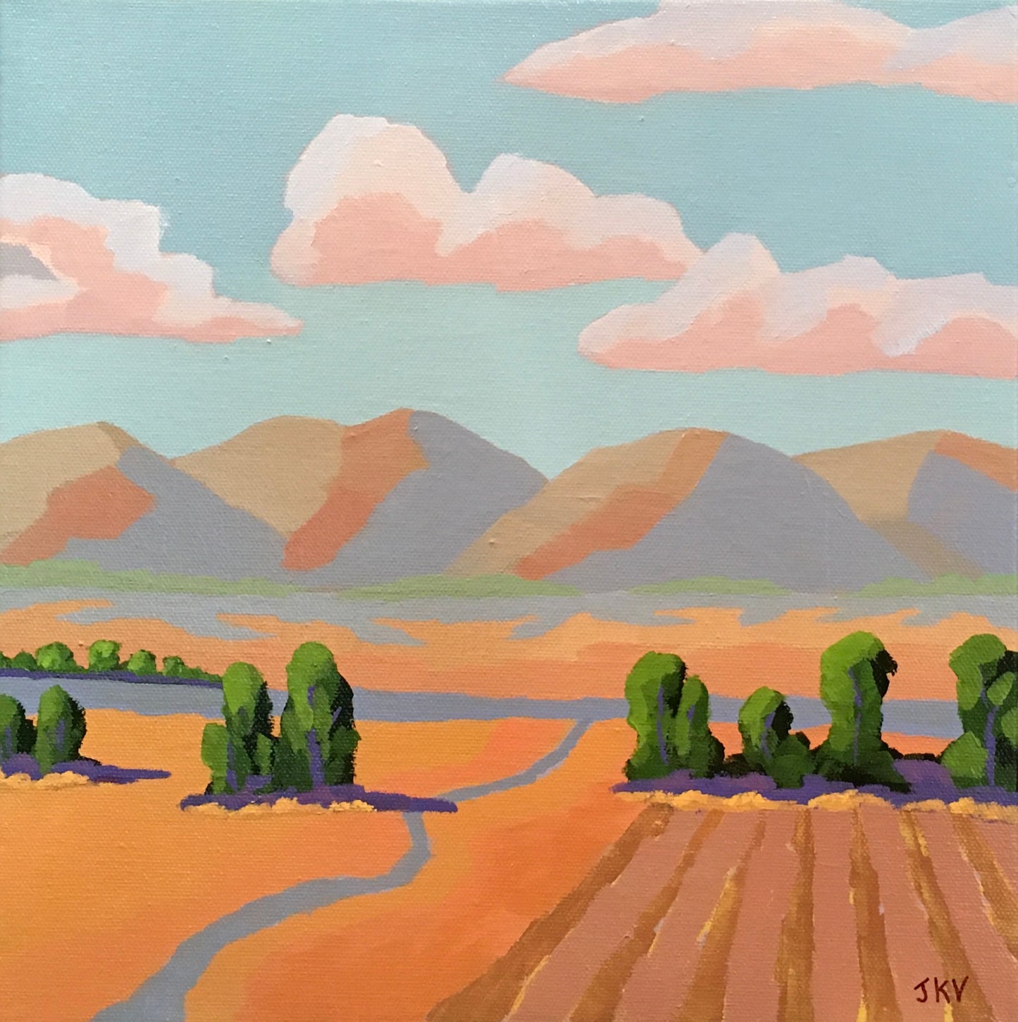 "Distant Hills" By Jim Vincent