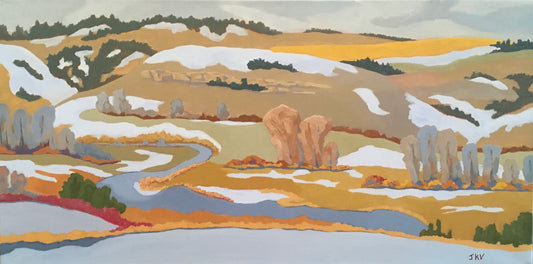 "Early December on Red Lodge Creek" By Jim Vincent