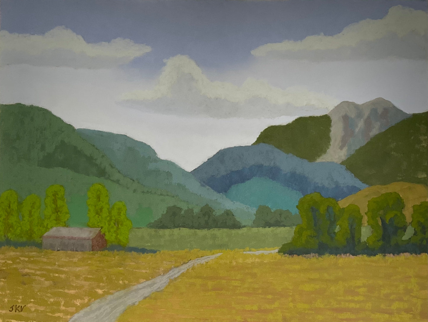 "The View South of O'Hair Ranch" By Jim Vincent