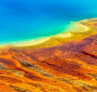 "Grand Prismatic Abstract" By George Kalantzes