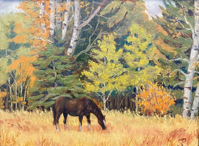 "Autumnal Graze" By David Swanson