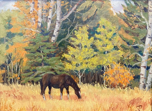"Autumnal Graze" By David Swanson