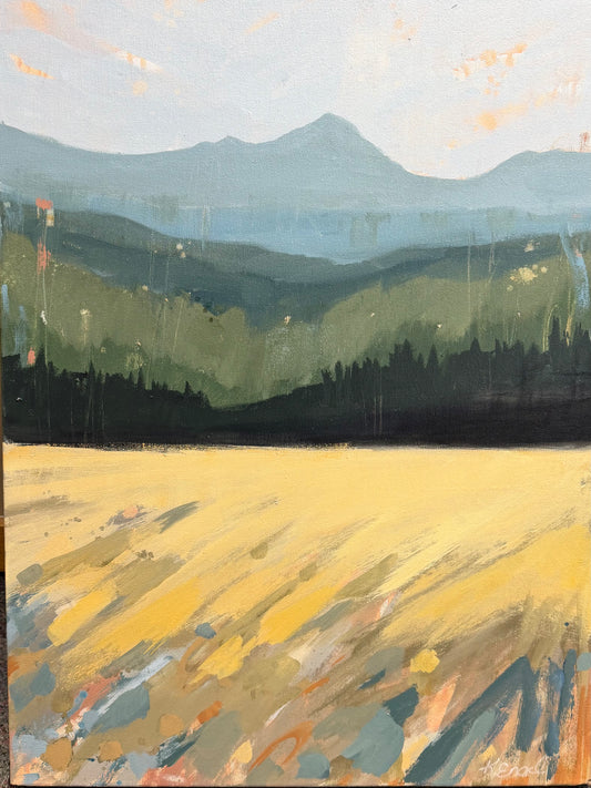 "Golden Meadow" By Kristen Engel