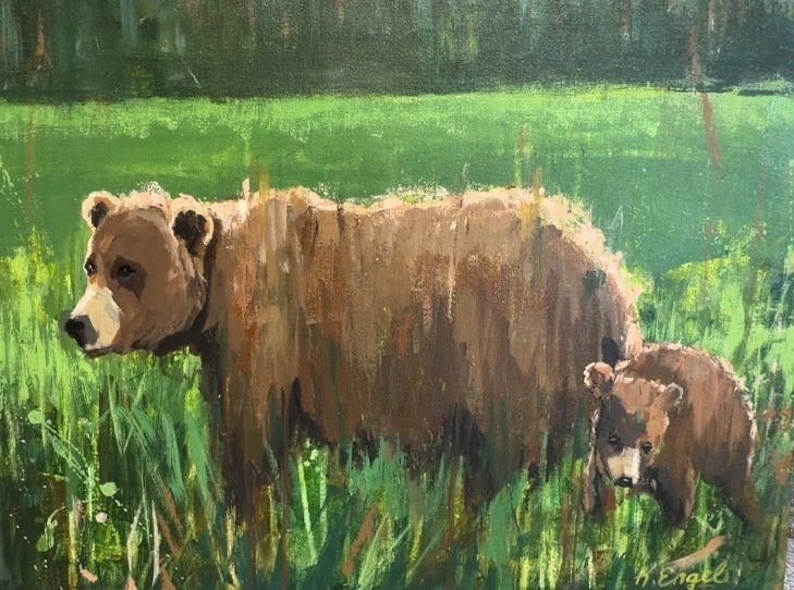"Spring With Mom" By Kristen Engel