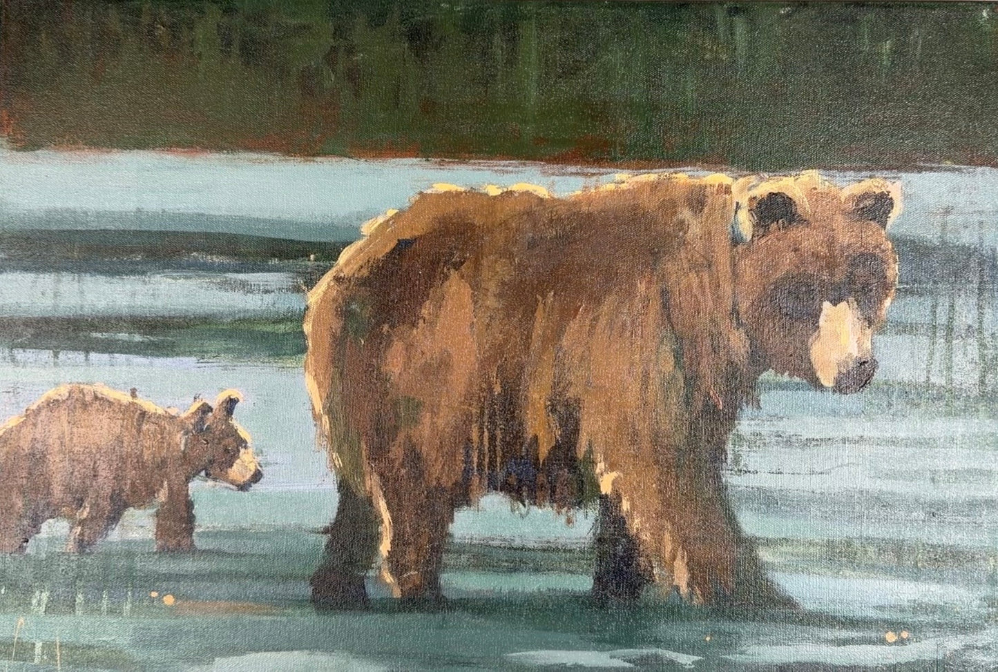 "Wading Together" By Kristen Engel