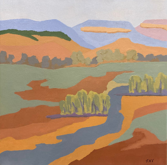 "Around the Bend on the Musselshell" By Jim Vincent