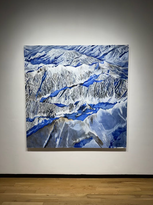 "Absaroka Range Above Paradise Valley" Original Oil by Victoria Daily Liebert