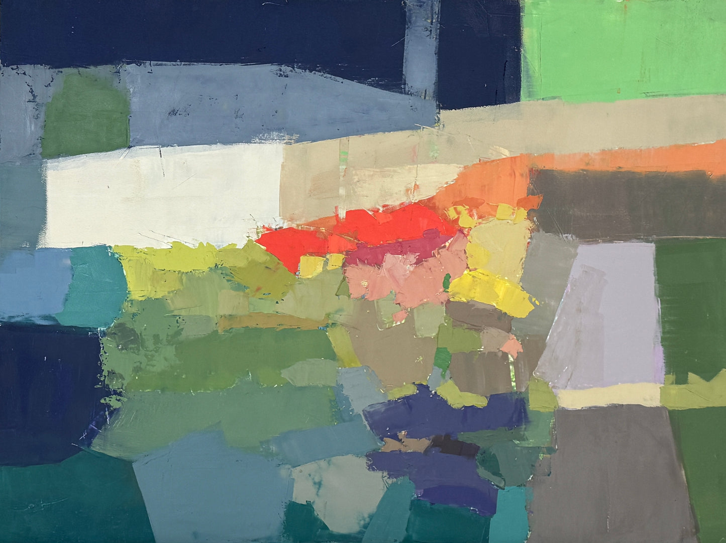 "Neighborhood Walk" By Anne Becker
