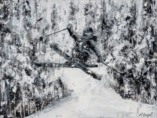 "Tree Skiing" By Kristen Engel