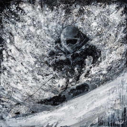 "Night Skiing" By Kristen Engel