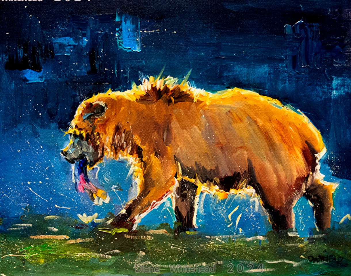 "Caught You Bear" By Diane Whitehead