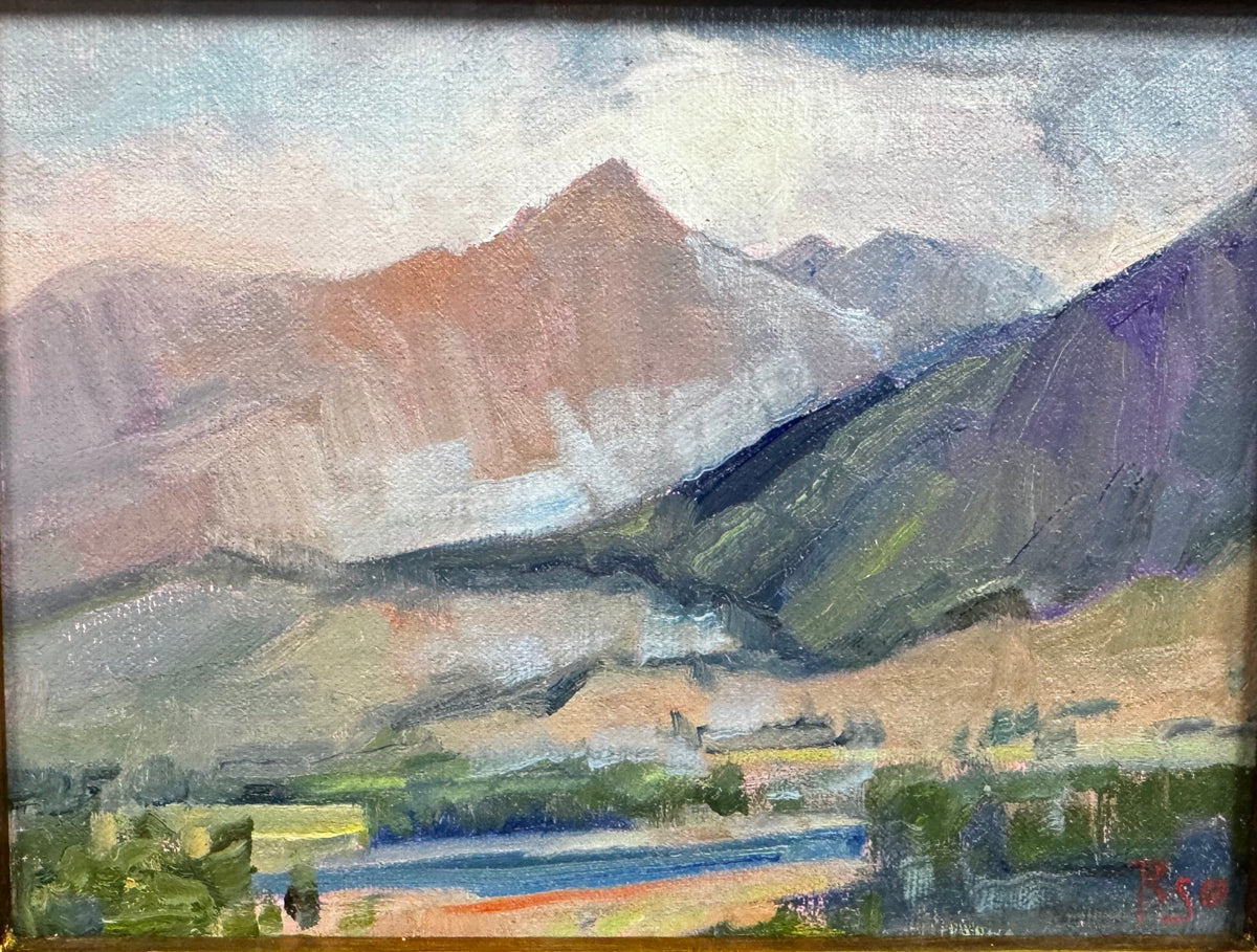 "Evening Above the Yellowstone River" By Robert Spannring