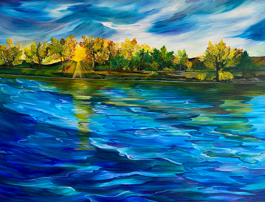 "Bighorn River" By Allison McGree
