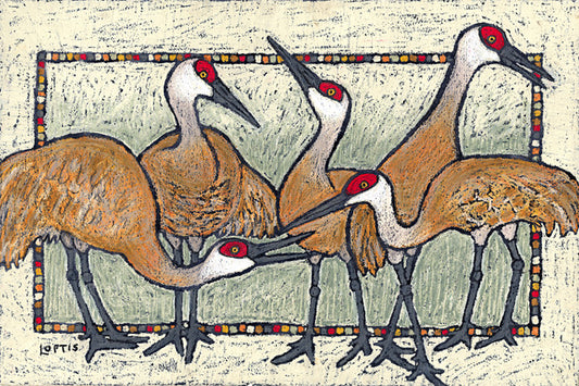 "Flock Of Five" By Elizabeth Geers Loftis
